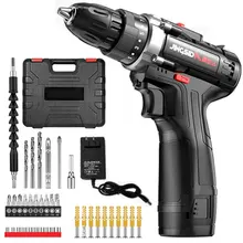 25VF Electric Cordless Screwdriver 2 Speed Functions Wireless Impact Drill Mini Lithium Battery Charging Hand Drill
25VF Electric Cordless Screwdriver 2 Speed Functions Wireless Impact Drill Mini Lithium Battery Charging Hand Drill