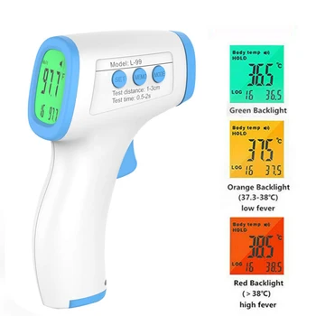 Non Contact Thermometer Gun Infrared Digital Accurate Instant Readings Forehead Thermometer with LCD Display for Adult Kids Baby
Non Contact Thermometer Gun Infrared Digital Accurate Instant Readings Forehead Thermometer with LCD Display for Adult Kids Baby