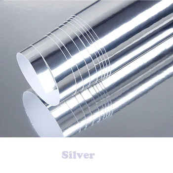 SUNICE 30X152CM Silver Mirror Chrome Vinyl Car Auto Sticker Films Color Changing PVC Vinyl Wrapper with Bubble Free Car Foils
SUNICE 30X152CM Silver Mirror Chrome Vinyl Car Auto Sticker Films Color Changing PVC Vinyl Wrapper with Bubble Free Car Foils