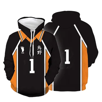 Cosplay Haikyuu Hoodie Volleyball Anime Volleyball boys Figure Uniform Adult Children Casual Long Sleeve 3D Hoodies Anime Japan 
Cosplay Haikyuu Hoodie Volleyball Anime Volleyball boys Figure Uniform Adult Children Casual Long Sleeve 3D Hoodies Anime Japan