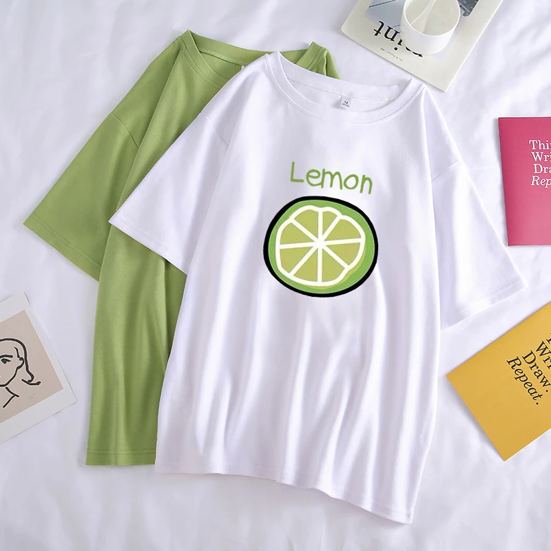 New Fashion Loose Women's T-shirt Summer Korean Kawaii Top Female T Shirt Harajuku Funny Clothes O-neck Ladies Tees top shirts
New Fashion Loose Women's T-shirt Summer Korean Kawaii Top Female T Shirt Harajuku Funny Clothes O-neck Ladies Tees top shirts