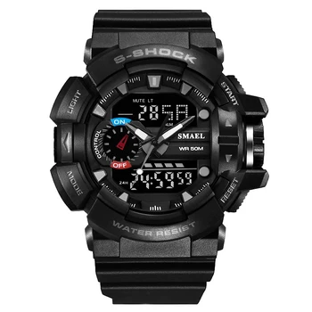 2019 New Fashion Men Sports Watches Men Quartz Analog LED Digital Clock Man Military Waterproof Watch G Style Relogio Masculino
2019 New Fashion Men Sports Watches Men Quartz Analog LED Digital Clock Man Military Waterproof Watch G Style Relogio Masculino