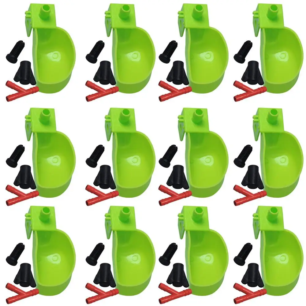 12 Pcs Bird Waterers Automatic Drinking Hanging Cups for Pigeon Parrot Quail Water Feeder Bird water drinking tool
12 Pcs Bird Waterers Automatic Drinking Hanging Cups for Pigeon Parrot Quail Water Feeder Bird water drinking tool