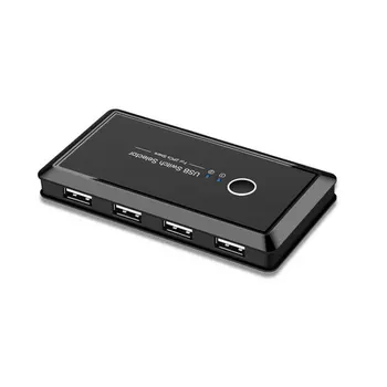 USB 2.0 Switch Selector 4 Port USB Sharing Switcher For PC Scanner Mouse Printer for Keyboard Monitor USB Switch
USB 2.0 Switch Selector 4 Port USB Sharing Switcher For PC Scanner Mouse Printer for Keyboard Monitor USB Switch