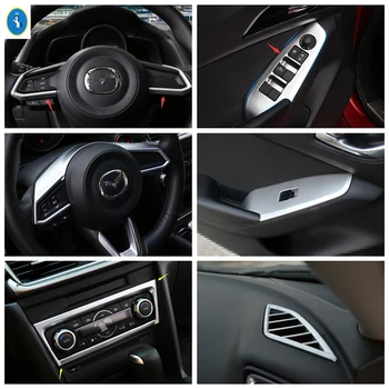 Yimaautotrims Central Control AC Air Conditioning Panel / Steering Wheel Gear Shift Frame Cover Trim Fit For Mazda 3 2017 2018
Yimaautotrims Central Control AC Air Conditioning Panel / Steering Wheel Gear Shift Frame Cover Trim Fit For Mazda 3 2017 2018