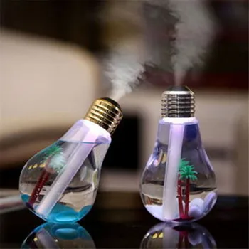 USB Bulb Air Humidifier Lamp Colorful Light Micro landscape Ultrasonic 400ML Atomizer Night Light Home Air Humidifier
USB Bulb Air Humidifier Lamp Colorful Light Micro landscape Ultrasonic 400ML Atomizer Night Light Home Air Humidifier