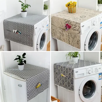 Geometric Refrigerator Microwave Dust Cover Pastoral Double Open Towel Washing Machine Cover with StoragePocket Home Decoration
Geometric Refrigerator Microwave Dust Cover Pastoral Double Open Towel Washing Machine Cover with StoragePocket Home Decoration