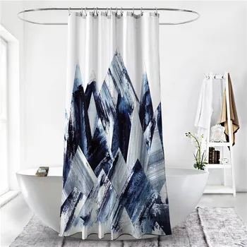 High Quality Personality Geometric Pattern 3D Digital Printing Shower Curtain Polyester Waterproof Mildew Shower Curtain
High Quality Personality Geometric Pattern 3D Digital Printing Shower Curtain Polyester Waterproof Mildew Shower Curtain