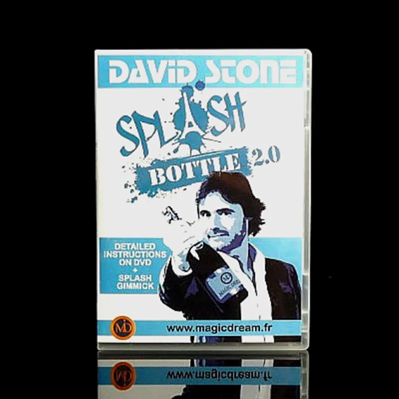 Splash Bottle 2 0 (DVD и Gimmicks) от David Stone Magic Tricks Close up magia иллюзии развлечения аксессуары