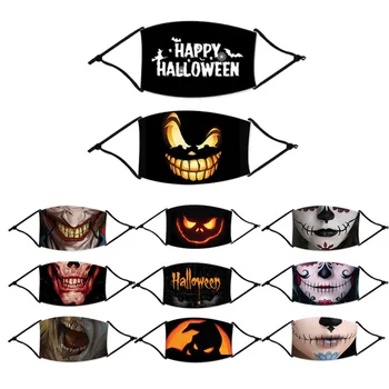 Halloween Masks for Adult child Party Decorative pumpkin Monster Printing face mask Children Washable Dustproof Protective Masks 
Halloween Masks for Adult child Party Decorative pumpkin Monster Printing face mask Children Washable Dustproof Protective Masks