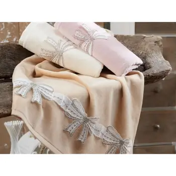 Fancy Ribbon Bamboo 3 PCs Hand Face Towel 
Fancy Ribbon Bamboo 3 PCs Hand Face Towel