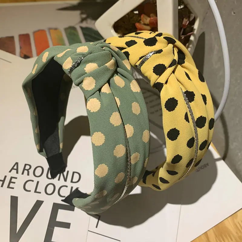 Fashion Bohemia Polka Dot Hairbands Cross Knotted Headbands For Women Girls Hair Band Hoops Zipper Chain Hair Accessories
Fashion Bohemia Polka Dot Hairbands Cross Knotted Headbands For Women Girls Hair Band Hoops Zipper Chain Hair Accessories