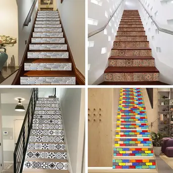 13PCS Simulation Tile Sticker 3D Brick Staircase Sticker Kitchen Decal Removable DIY Wallpaper Decal Stairs Decor
13PCS Simulation Tile Sticker 3D Brick Staircase Sticker Kitchen Decal Removable DIY Wallpaper Decal Stairs Decor