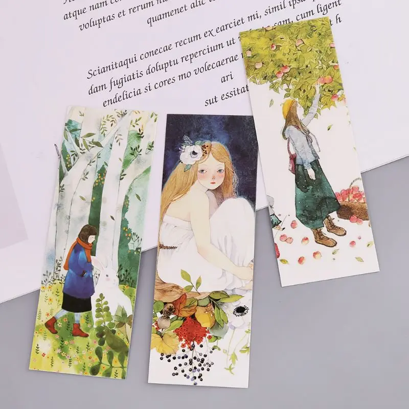 30pcs Girl Bookmarks Paper Page Notes Label Message Card Book Marker School Supplies Stationery XXUC
30pcs Girl Bookmarks Paper Page Notes Label Message Card Book Marker School Supplies Stationery XXUC