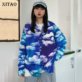 XITAO Letter Print Blouse Women Loose Fashion Personality Turn Down Collar All Match 2020 New Autumn Full Sleeve Shirt ZP3082
XITAO Letter Print Blouse Women Loose Fashion Personality Turn Down Collar All Match 2020 New Autumn Full Sleeve Shirt ZP3082