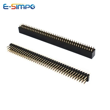 5pcs 2.54mm 3*40P Triple Row Straight 90D right angle R/A Breakaway PCB Pin Header Female Header Connector 3x40p 
5pcs 2.54mm 3*40P Triple Row Straight 90D right angle R/A Breakaway PCB Pin Header Female Header Connector 3x40p