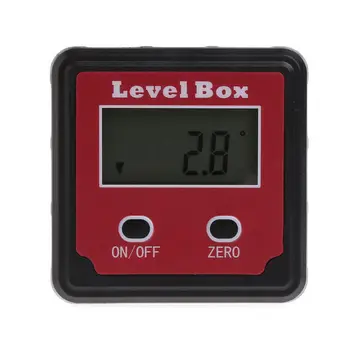 TOP!-Digital Inclinometer Spirit Level Box Protractor Angle Finder Gauge Meter Bevel
TOP!-Digital Inclinometer Spirit Level Box Protractor Angle Finder Gauge Meter Bevel