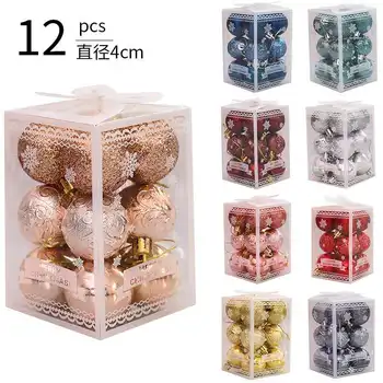 Christmas Ball Gift Box Christmas Tree Pendant Electroplating Matte Ball Christmas Tree Ceiling Ornament Happy New Year
Christmas Ball Gift Box Christmas Tree Pendant Electroplating Matte Ball Christmas Tree Ceiling Ornament Happy New Year