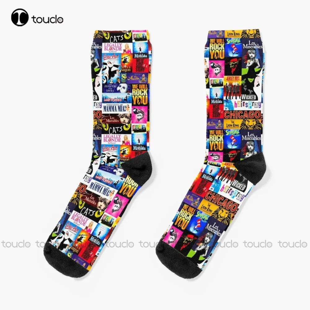 Musicals Musicals Music Theatre Collage Music Design Socks Mens Work Socks Personalized Custom Unisex Adult Teen Youth Socks
Musicals Musicals Music Theatre Collage Music Design Socks Mens Work Socks Personalized Custom Unisex Adult Teen Youth Socks