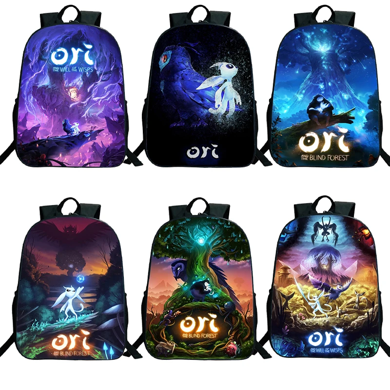 Ori and the Will of the Wisps Backpack Laptop Bag School Daily Bags for Teenage Travel Multifunction Bag for Student Bookbag
Ori and the Will of the Wisps Backpack Laptop Bag School Daily Bags for Teenage Travel Multifunction Bag for Student Bookbag