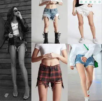 Spring and Summer New Star Denim Shorts with High Waist and Holes, Retro Casual and Thin Women's Jeans with Fur Edge
Spring and Summer New Star Denim Shorts with High Waist and Holes, Retro Casual and Thin Women's Jeans with Fur Edge