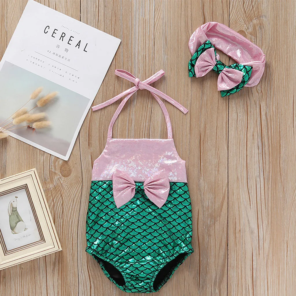 Children's swimsuit summer new fashion bow scale sling swimsuit + headband set 2020 kids swimwear for girls one-pieces
Children's swimsuit summer new fashion bow scale sling swimsuit + headband set 2020 kids swimwear for girls one-pieces