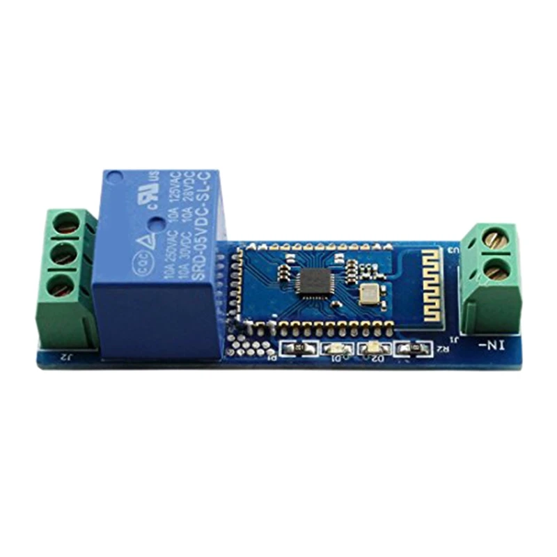 Bluetooth Relay Module Mobile Phone Bluetooth Remote Control Switch Iot Bluetooth - 5V
Bluetooth Relay Module Mobile Phone Bluetooth Remote Control Switch Iot Bluetooth - 5V