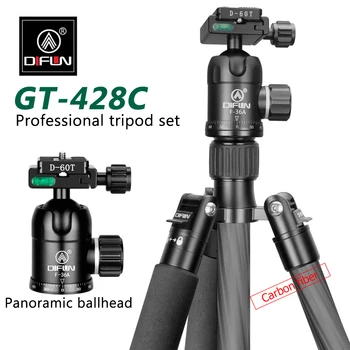 DIFUN Carbon Professional Birdwatching Trepied Appareil Photo SLR Treppiede for Telephoto Lenses GT-428C+F-36A Ball Head
DIFUN Carbon Professional Birdwatching Trepied Appareil Photo SLR Treppiede for Telephoto Lenses GT-428C+F-36A Ball Head