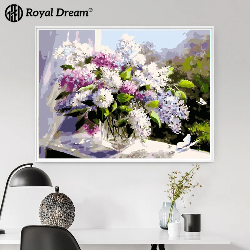 Cross Border a Generation of Fat Digital Oil Painting Northern European-Style Scenery Flower Handmade Painting Living Room Decor
Cross Border a Generation of Fat Digital Oil Painting Northern European-Style Scenery Flower Handmade Painting Living Room Decor