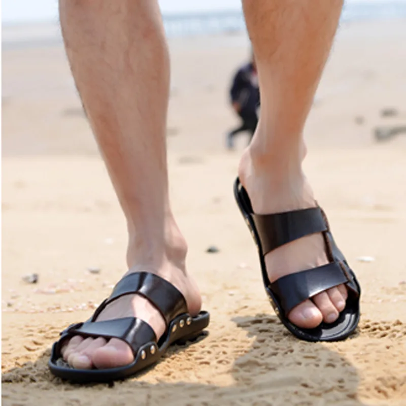 2019 Summer New Style MEN'S Sandals Genuine Leather Casual Breathable Slippers Soft-Sole Sandals
2019 Summer New Style MEN'S Sandals Genuine Leather Casual Breathable Slippers Soft-Sole Sandals