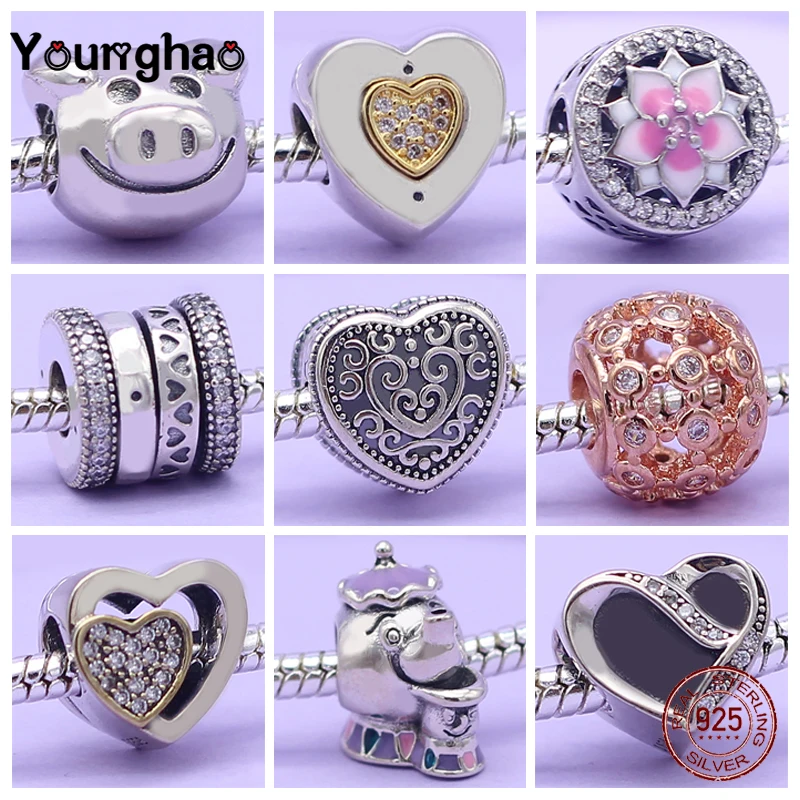 Young 100% 925 Sterling Silver Cute Pig Beads For Jewelry Making Heart Beads For Jewelry Fit Original Pandora Charm Bracelet
Young 100% 925 Sterling Silver Cute Pig Beads For Jewelry Making Heart Beads For Jewelry Fit Original Pandora Charm Bracelet