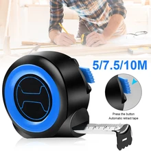 5m/7.5m/10m Tape Measure Retractable Stainless Steel Tape Anti-Fall Band Tapes Drop And Wear Resistance Measuring Tool Ruler
5m/7.5m/10m Tape Measure Retractable Stainless Steel Tape Anti-Fall Band Tapes Drop And Wear Resistance Measuring Tool Ruler