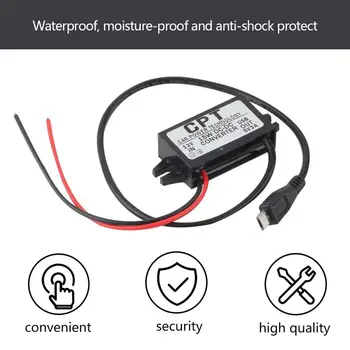 2019 New Reliable Car Power Technology Charger DC Converter Module Single Port 12V To 5V 3A 15W with Micro USB Cable CPT-UL-6
2019 New Reliable Car Power Technology Charger DC Converter Module Single Port 12V To 5V 3A 15W with Micro USB Cable CPT-UL-6