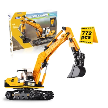 722Pcs MOC Mechanical Educational Small Particle Engineering Vehicle Excavator Building Blocks DIY Construction Educational Toy
722Pcs MOC Mechanical Educational Small Particle Engineering Vehicle Excavator Building Blocks DIY Construction Educational Toy