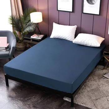 Fitted Sheet Bed Sheets Mattress Cover Pillow Case Bedding Cover Bed Linen With Elastic Twin Full Queen King Mattress Protector
Fitted Sheet Bed Sheets Mattress Cover Pillow Case Bedding Cover Bed Linen With Elastic Twin Full Queen King Mattress Protector