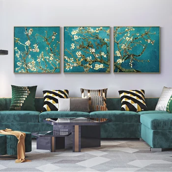 3 Panels Van Gogh Almond Blossom Canvas Art Paintings Home Wall Decor Impressionist Flowers Canvas Print for Living Room Cuadros
3 Panels Van Gogh Almond Blossom Canvas Art Paintings Home Wall Decor Impressionist Flowers Canvas Print for Living Room Cuadros