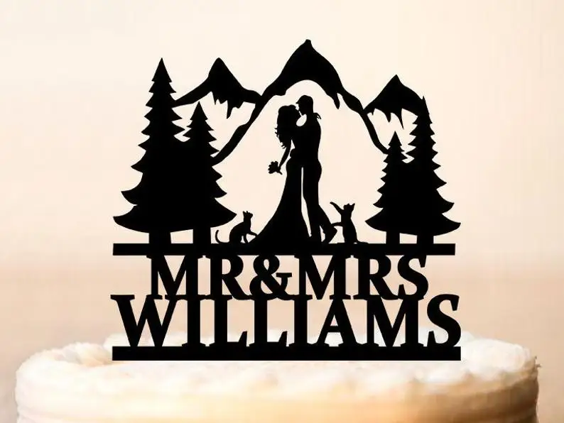 Mountain wedding cake topper,Bride and Groom, Custom Mountain Cake Topper,Personalized Cake Topper,Tree Cake Topper
Mountain wedding cake topper,Bride and Groom, Custom Mountain Cake Topper,Personalized Cake Topper,Tree Cake Topper