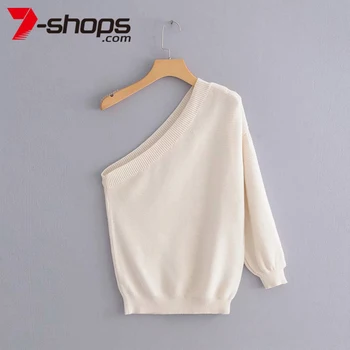 AECU women autumn winter sweater Female twist pullover jumper Casual streetwear One shoulder turtleneck knitted sweater
AECU women autumn winter sweater Female twist pullover jumper Casual streetwear One shoulder turtleneck knitted sweater