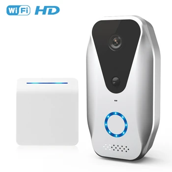 HD 720P Smart WiFi Video Doorbell Camera Visual Intercom Night Vision Door Bell Wireless Security Camera
HD 720P Smart WiFi Video Doorbell Camera Visual Intercom Night Vision Door Bell Wireless Security Camera