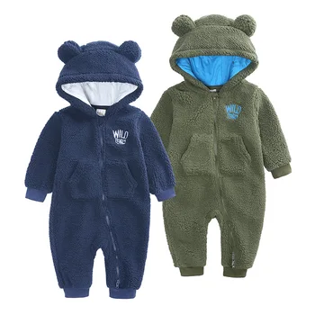3-18Months/Autumn Winter Baby Boys Girls Rompers For Newborn Clothes Clothing Cute Hooded Soft Fleece Jumpsuit
3-18Months/Autumn Winter Baby Boys Girls Rompers For Newborn Clothes Clothing Cute Hooded Soft Fleece Jumpsuit