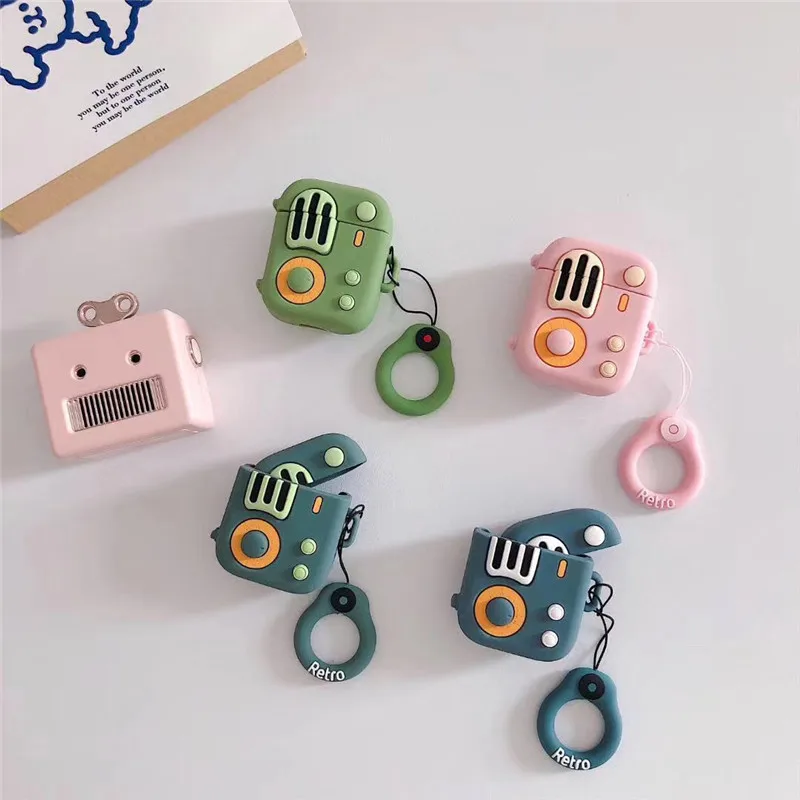For Airpods Case,Colorful Retro recorder Case For Airpods 1/2 Case,Soft Silicone Earphone Headphone Cover For Airpods Pro Case
For Airpods Case,Colorful Retro recorder Case For Airpods 1/2 Case,Soft Silicone Earphone Headphone Cover For Airpods Pro Case
