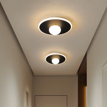 Nordic Minimalist LED Small Ceiling Lights Home Indoor Lamp Fixture Black Aisle Balcony Lights Entrance Hall Lamp
Nordic Minimalist LED Small Ceiling Lights Home Indoor Lamp Fixture Black Aisle Balcony Lights Entrance Hall Lamp