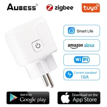 Abuess Tuya ZigBee Smart Plug Timing Wireless Socket 16A Remote Control Plugs Outlet Voice Control Socket Plug Home Accessories
Abuess Tuya ZigBee Smart Plug Timing Wireless Socket 16A Remote Control Plugs Outlet Voice Control Socket Plug Home Accessories