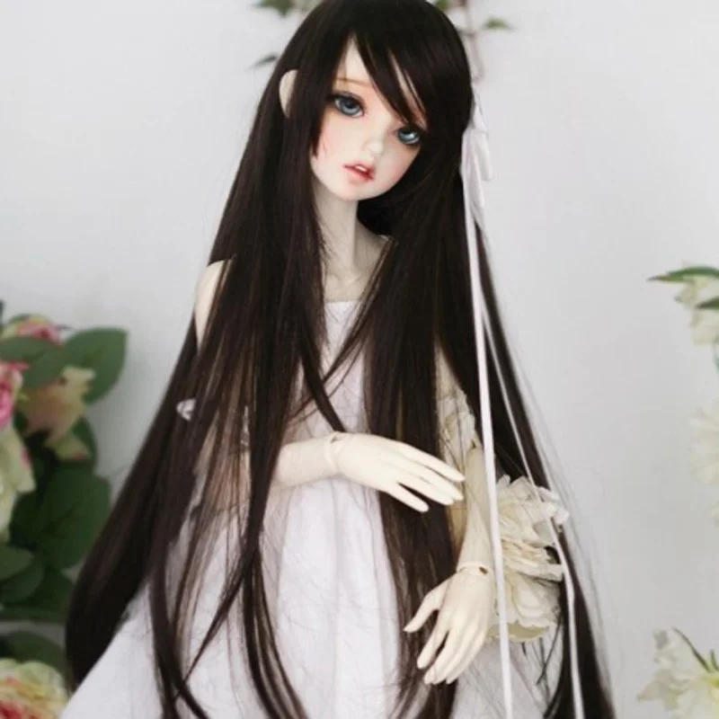 Fashion Style 1/3 1/4 Bjd SD Doll Wig High Temperature Wire Long Straight BJD Super Wig For Doll Hair
Fashion Style 1/3 1/4 Bjd SD Doll Wig High Temperature Wire Long Straight BJD Super Wig For Doll Hair