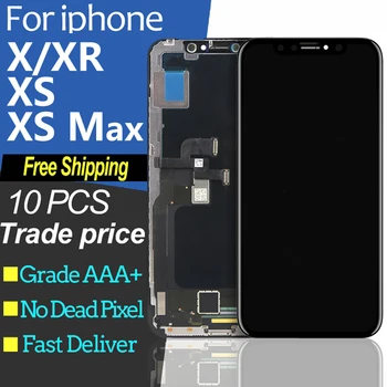 AMOLED Screen For Iphone X LCD Display Liquid OLED 3D touch Screen for Iphone XS MAX XR Assembly Parts Easy to install
AMOLED Screen For Iphone X LCD Display Liquid OLED 3D touch Screen for Iphone XS MAX XR Assembly Parts Easy to install