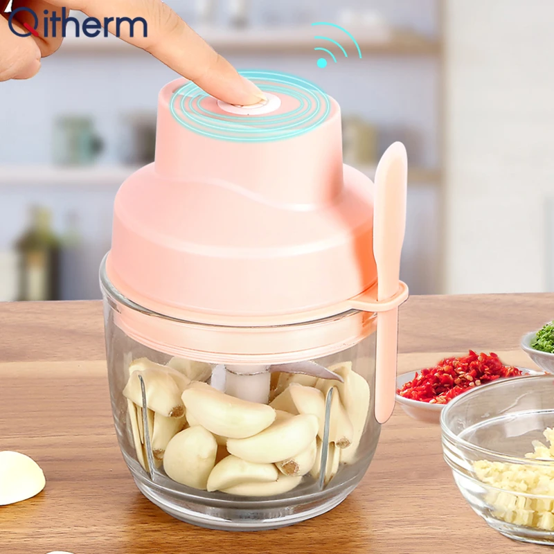 Portable Electric Meat Grinder Garlic Crusher USB Chargeable Food Garlic Vegetable Chopper Mini Food Processor Blender Mixer
Portable Electric Meat Grinder Garlic Crusher USB Chargeable Food Garlic Vegetable Chopper Mini Food Processor Blender Mixer