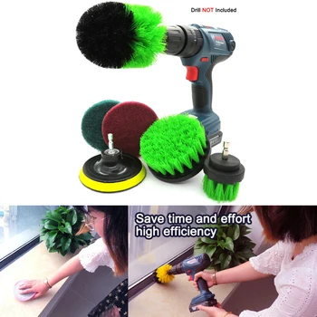 6PCS Drill Cleaning Brush Attachment Set Scrubber Scouring Pads Polishing For Car Household Cleaning
6PCS Drill Cleaning Brush Attachment Set Scrubber Scouring Pads Polishing For Car Household Cleaning