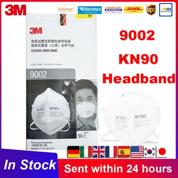 3M 9002 Mask Fast Shiping KN90 Mask Headband Face Masks Safety 90% Filtration For Dust Particulate Protective KN90 3M Mouth Mask
3M 9002 Mask Fast Shiping KN90 Mask Headband Face Masks Safety 90% Filtration For Dust Particulate Protective KN90 3M Mouth Mask