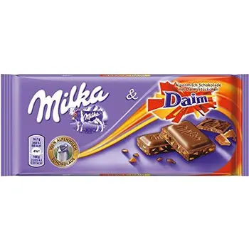 Milka Milka und Daim, 20er Pack (20 x 100 g)
Milka Milka und Daim, 20er Pack (20 x 100 g)