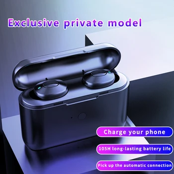 JOHOX-TWS V3 real wireless stereo large capacity charging bin Bluetooth headset 5.0 power display voice control call function
JOHOX-TWS V3 real wireless stereo large capacity charging bin Bluetooth headset 5.0 power display voice control call function